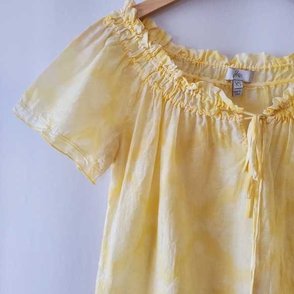 Joie Yellow Top - Picture 4 of 11